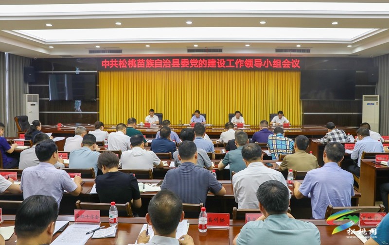 【黨紀學習教育】縣委黨的建設工作領導小組會議召開