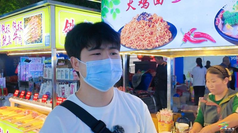 松桃：小城夜市 五一“食”力全開