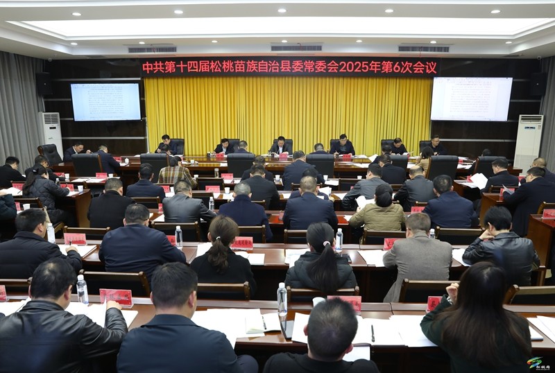 縣委常委會2025年第6次會議召開